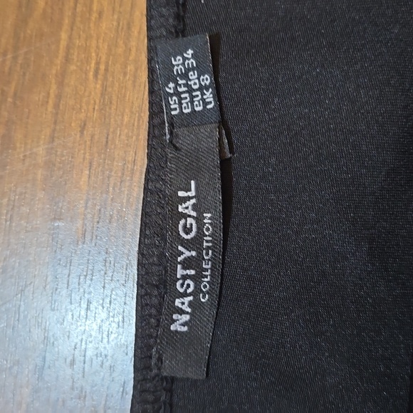 Nasty Gal Satin Cowl Halter Neck Mini Dress - Picture 8 of 11